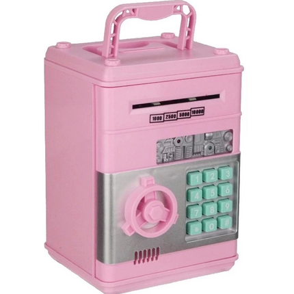 Password-enabled ATM Safe Money Box