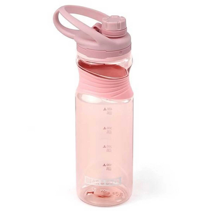 Pastel Color Water Bottle with Silicone Holder 700 ml