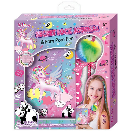 Secret Diary and Pompom Pen