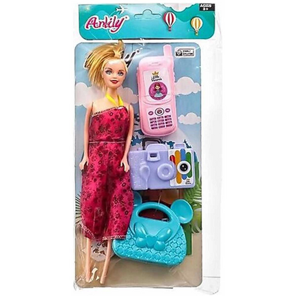 Oydaş Anlily Baby with Phone and Camera in a Bag 2446