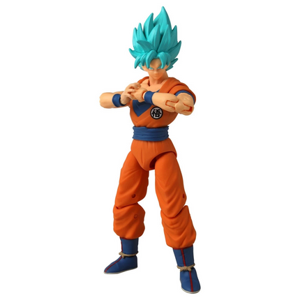 Bandai Dragon Ball Super Saiyan Blue Goku Posable Figure 16 cm