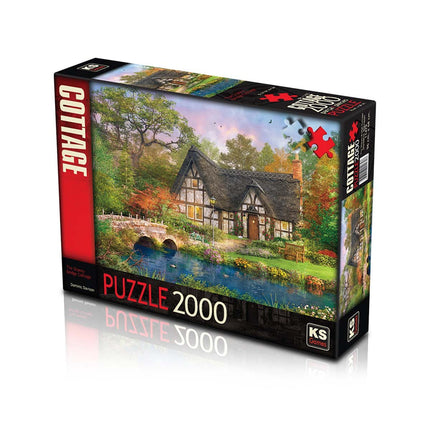 KS The Stoney Bridge Cottage 2000 Piece Puzzle