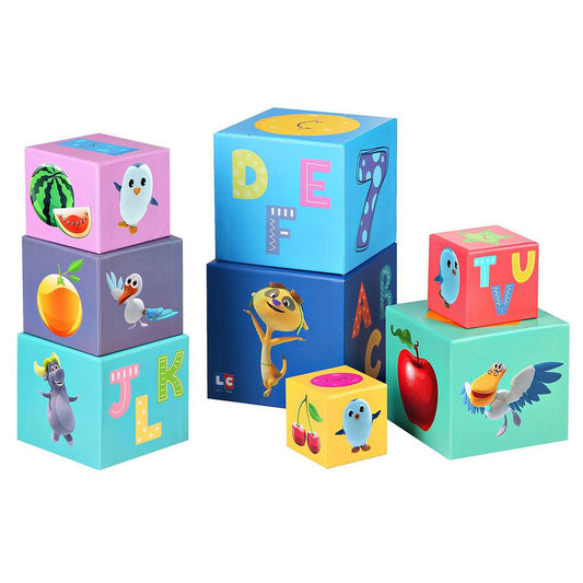 Captain Pengu and Friends Educational Balance Tower Game