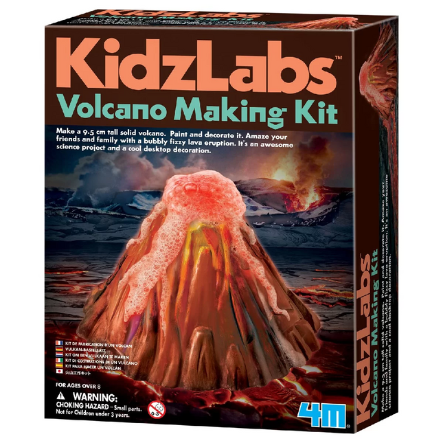 4M Volcano Construction and Experiment Kit