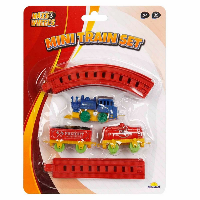Maxx Wheels Mini Train Set 11 Pieces