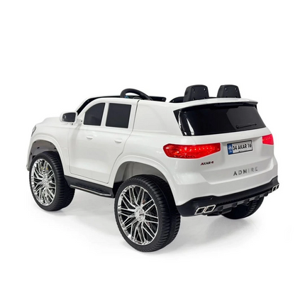 Admire Kumandalı Akülü Araba Beyaz 12 V