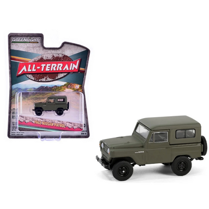 Greenlight 1/64 All-Terrain Series 16- 1962 Patrol Matt Olive Green