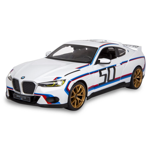 Rastar 1/14 F/F BMW 3.0 CSL 2.4GHZ Remote Control Car with Lights