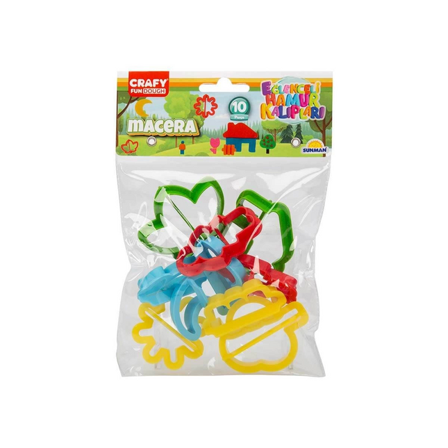 10-Piece Play Dough Mold Set Adventure