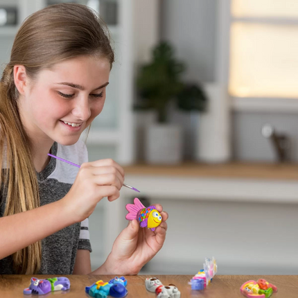 4M Cute Animals Stencil and Painting Set