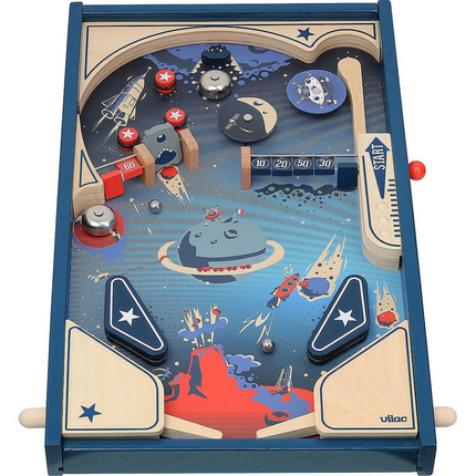 Ahşap Uzay Temalı Pinball