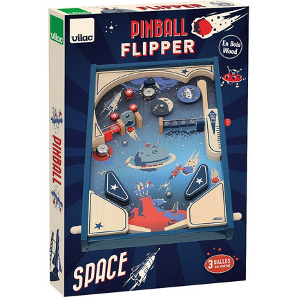 Ahşap Uzay Temalı Pinball