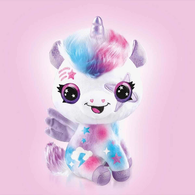 Airbrush Peluş Karanlıkta Parlayan Sihirli Unicorn