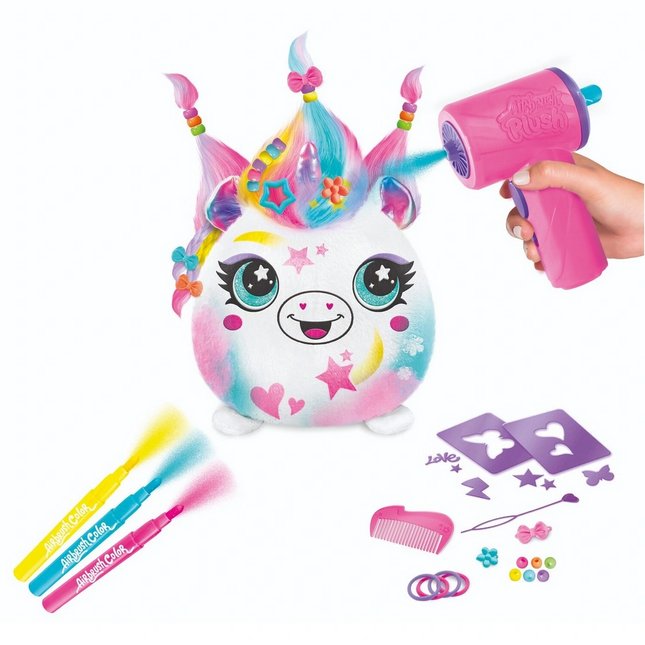 Airbrush Peluş Saç Hobi Set