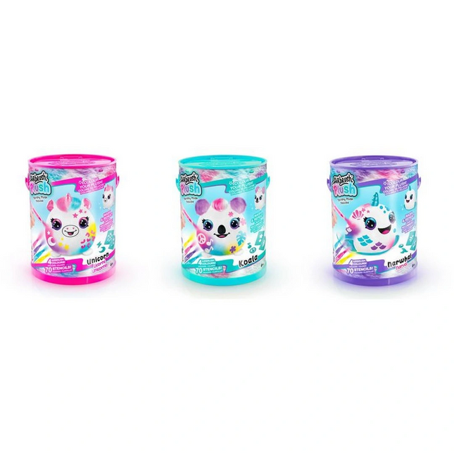 Airbrush Plush Peluş Squish Boya Kutusu Hobi Seti