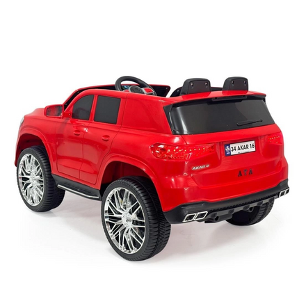 Ata GT Kırmızı Uzaktan Kumandalı 4X2 12 VOLT Akülü Araba