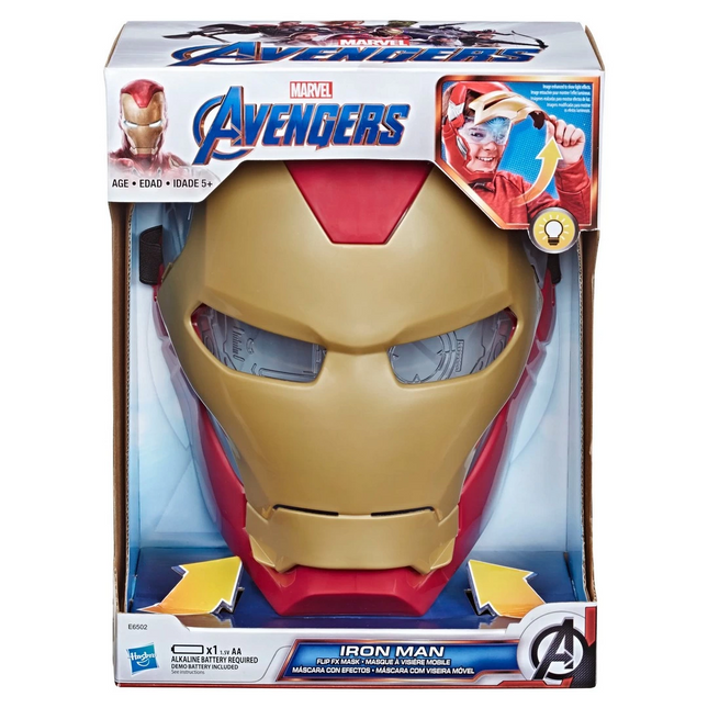 Avengers Iron Man Flip FX Elektronik Maske