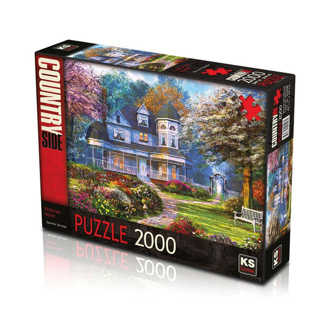 KS Victorian Home 2000 Piece Puzzle