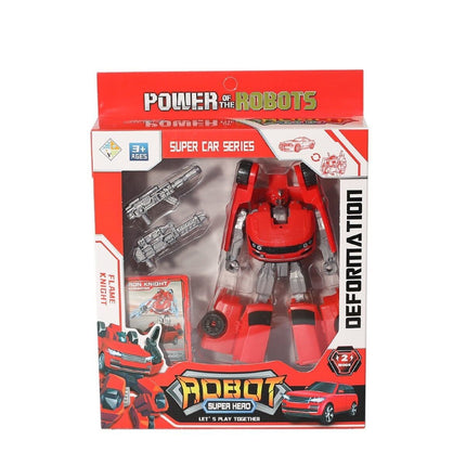 HY-8877 DÖNÜŞEBİLEN TRANSFORMERS KARTLI ARABA