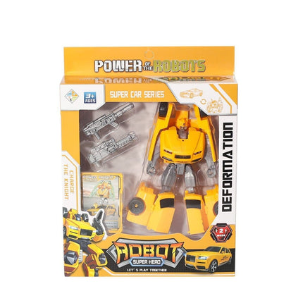HY-8877 DÖNÜŞEBİLEN TRANSFORMERS KARTLI ARABA
