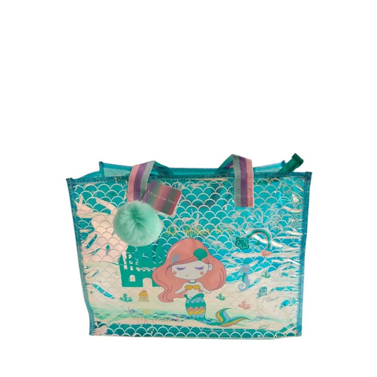 Dream Vest Transparent Hologram Mermaid Large Shoulder Bag