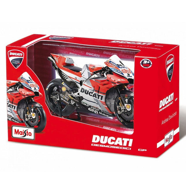 Maisto 1:18 2018 Ducati Demosedici Andrea Dovizioso Motorcycle