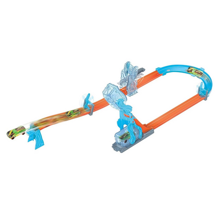 Hot Wheels Track Builder Wind Themed Stunt Set HNJ67
