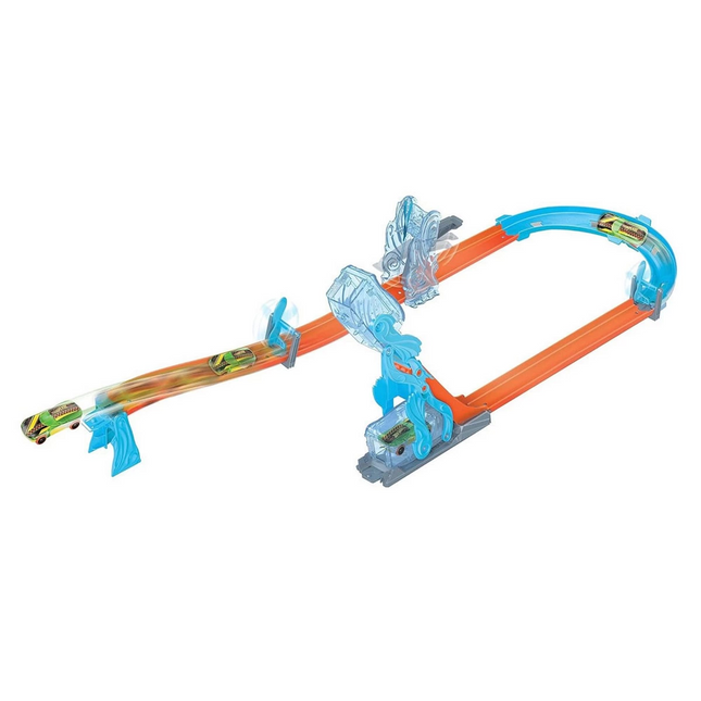 Hot Wheels Track Builder Wind Themed Stunt Set HNJ67