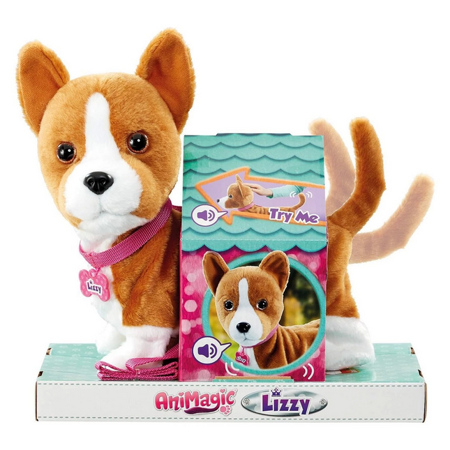 Animagic Lizzy My Walking Dog Corgi