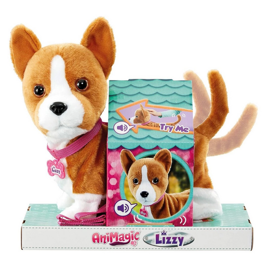 Animagic Lizzy My Walking Dog Corgi