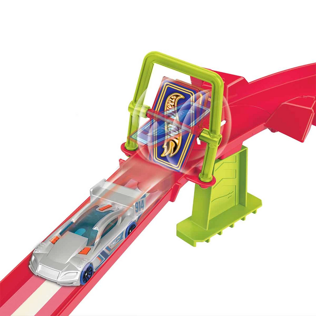 Hot Wheels Neon Races Multi-Race Excitement Track Set HPC07