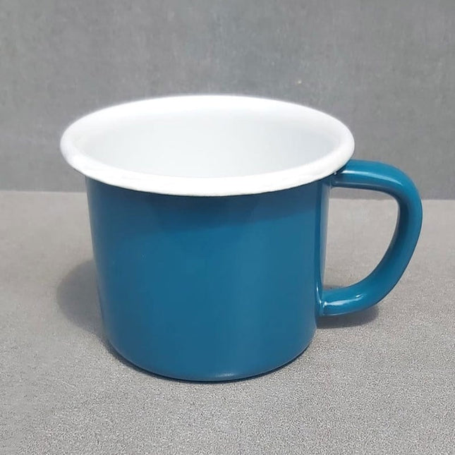 Enamel Mug Petrol Green