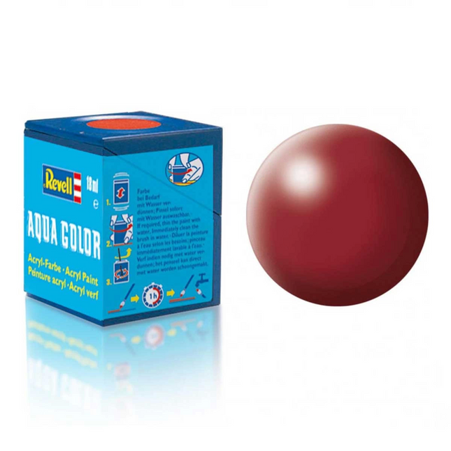 Revell 331 - Aqua Color Purple Red Silk - Acrylic Paint - 18 ml