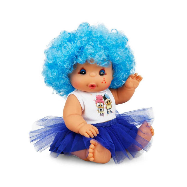 Afro Curly Colored Hair Baby