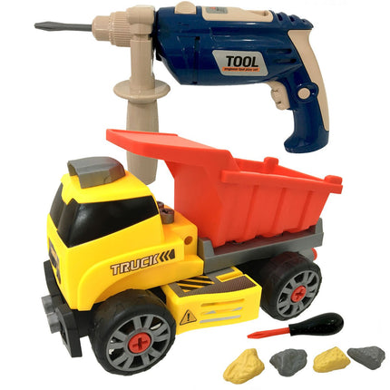 Diy Toy Battery Operated Drill Truck