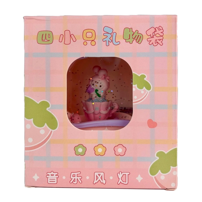 Snow Globe Plastic Shopping Bag LLM-HDY0048