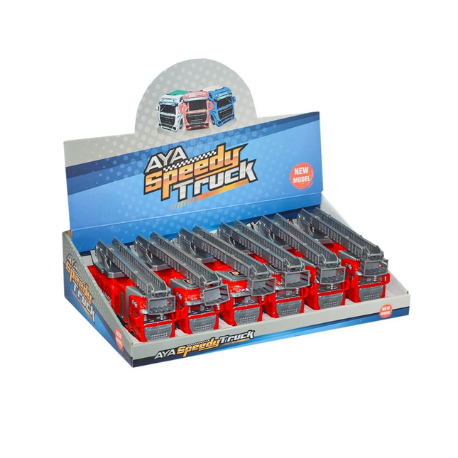 Pull-and-Leg Fire Truck 21 cm