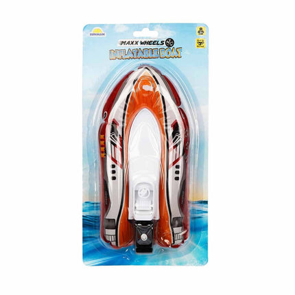 Maxx Wheels Inflatable Wind-up Boat 26 cm.
