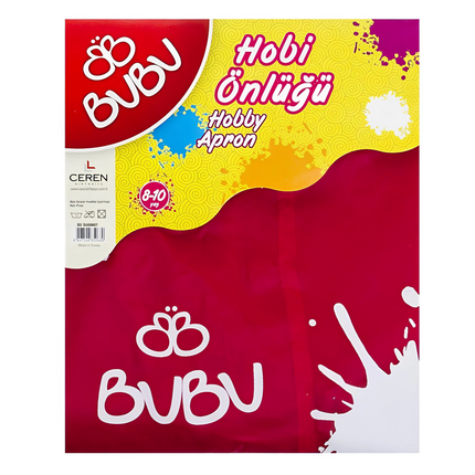 Bu-Bu Games Apron for 8-10 Years (Waterproof)