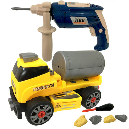 Diy Toy Battery Operated Drill Truck