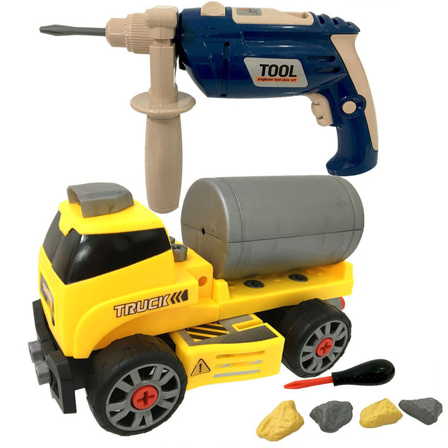 Diy Toy Battery Operated Drill Truck