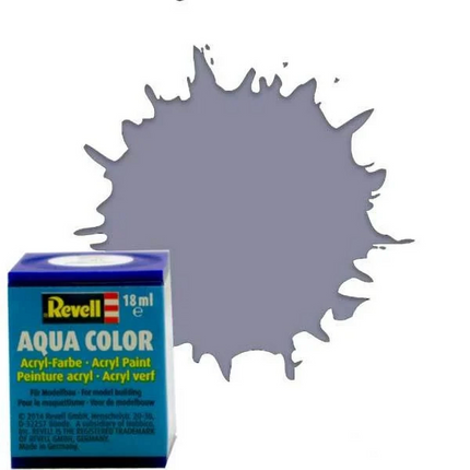 Aqua Color Gray - Matt Usaf Boya - 18 ml