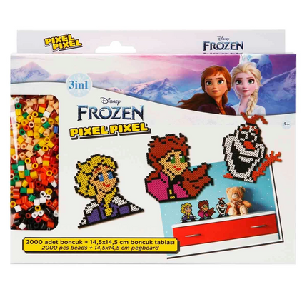 3in1 Disney Frozen Pixel Pixel Bead Activity and Toy Set S00005168