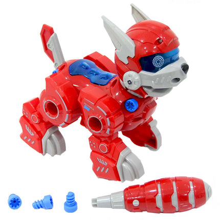 Walking Robot Dog with Lights, Sounds, Battery Powered, Plug and Play