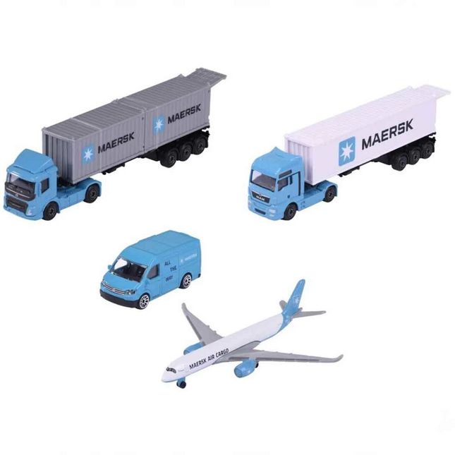 Majorette Maersk Themed Logistics Transport Vehicle