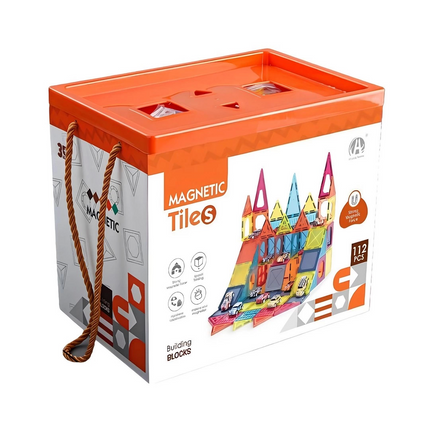 Magnetic Tiles Version 112 Pieces