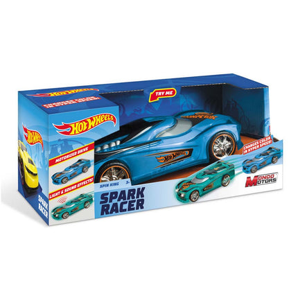 Sunman Hot Wheels Blue Race Car
