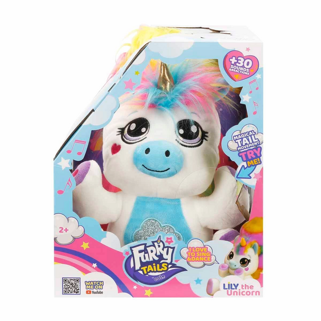 Lily Sound and Light Unicorn Plush