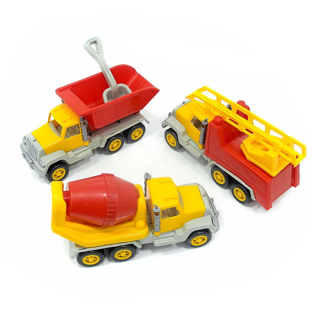 3-Piece Construction Set Vehicles