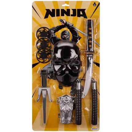 Ninja Masked Warrior Set 8 Pieces